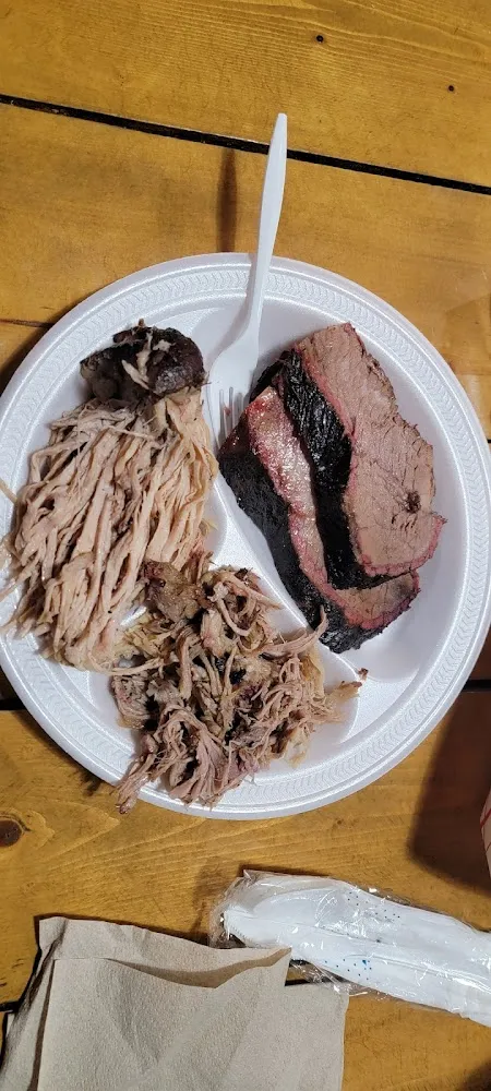 Brisket and Pulled Pork